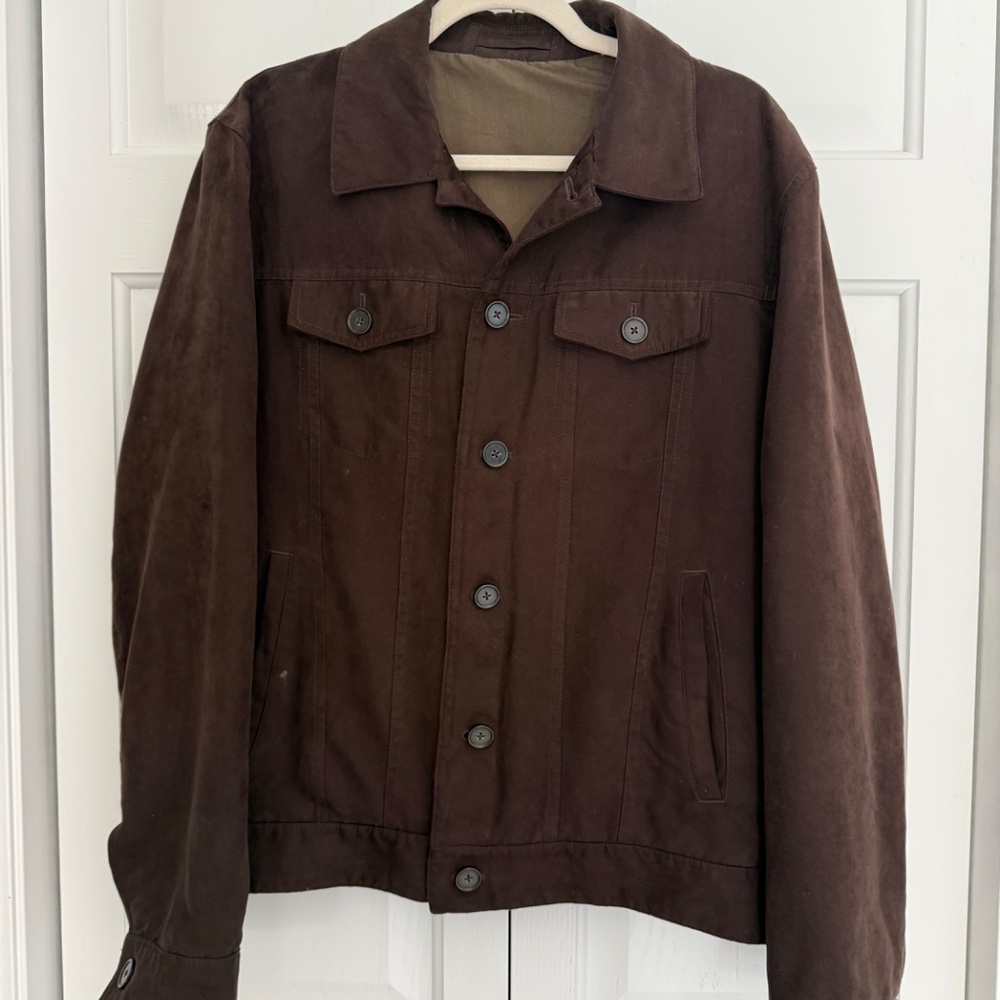 Mango Suede Effect Jacket - Picture 2 of 4